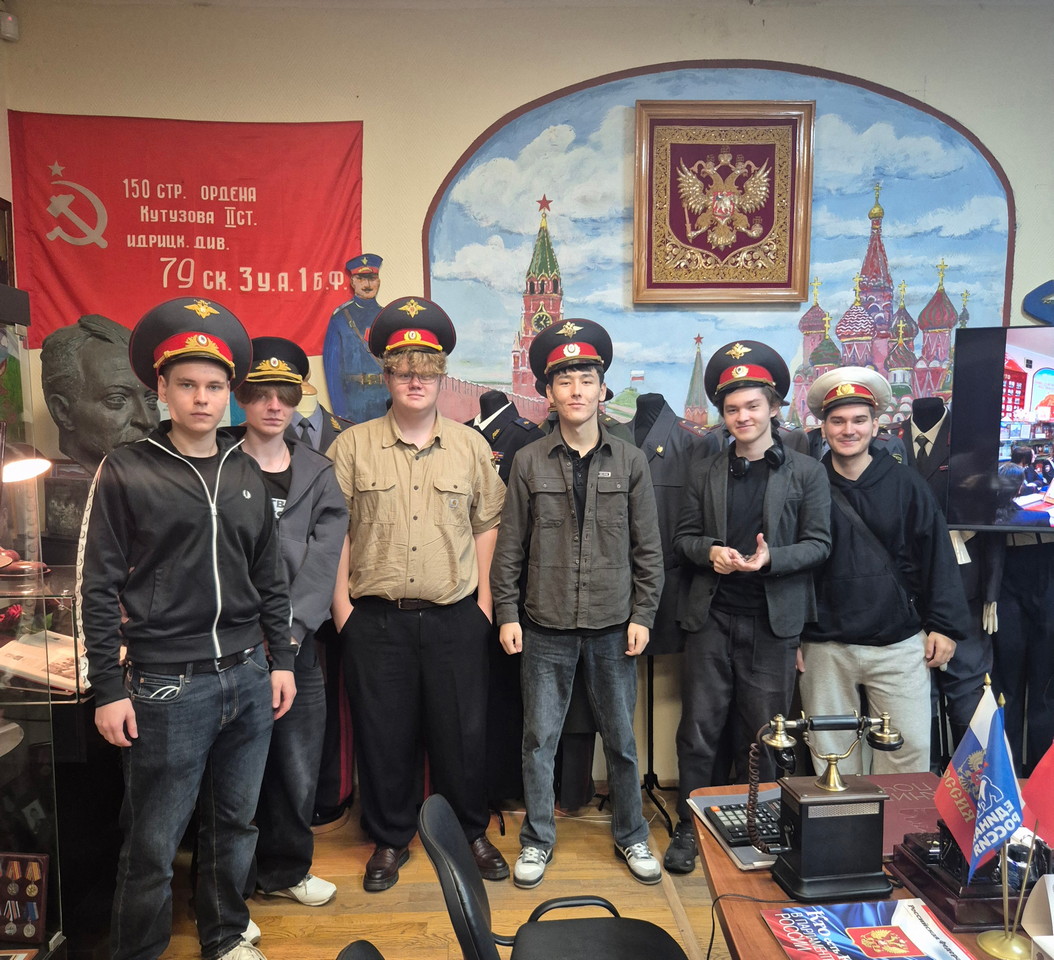 Студенты первокурсники в Управлении внутренних дел: на страже закона, на страже порядка