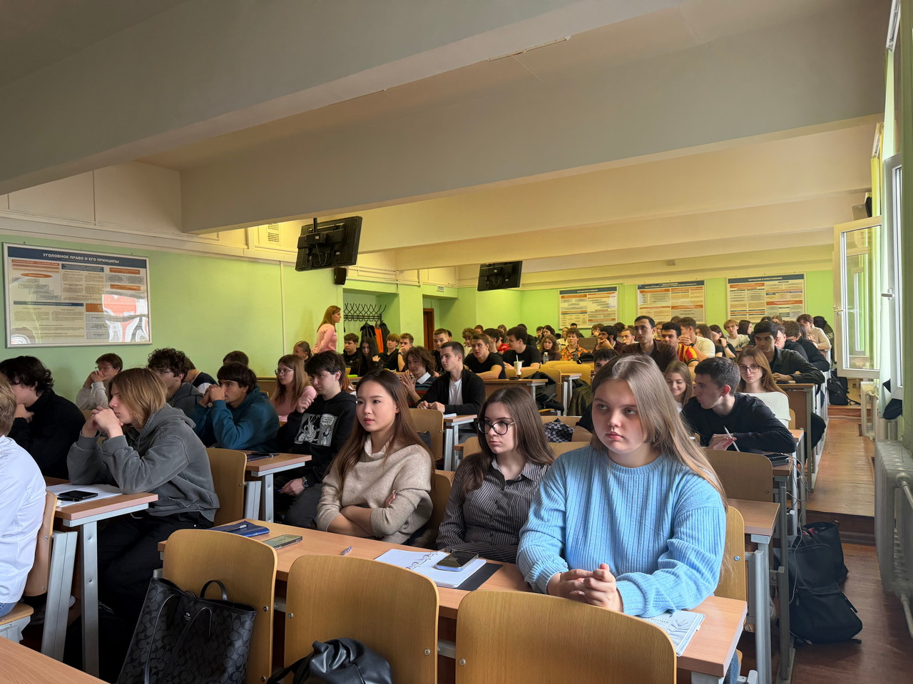 Кафедры ЮИ РУТ провели презентацию межкафедрального студенческого научного кружка